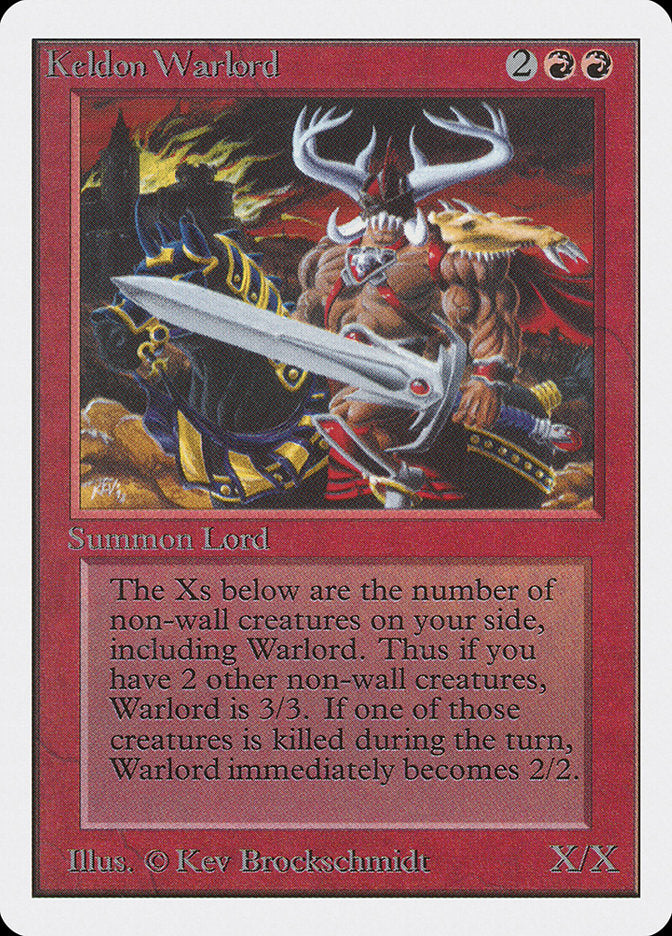 Magic | Keldon Warlord [Unlimited Edition] | The Nerd Merchant