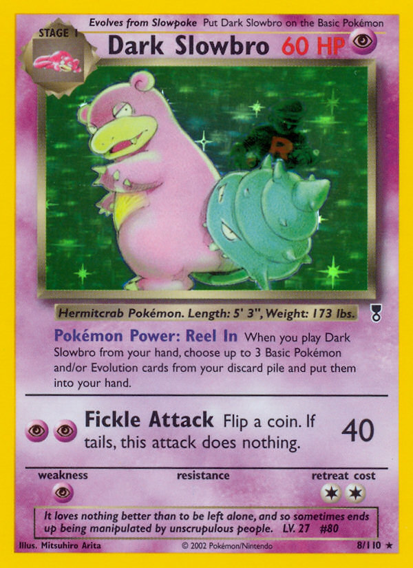 Pokemon | Dark Slowbro (8/110) [Legendary Collection] | The Nerd Merchant