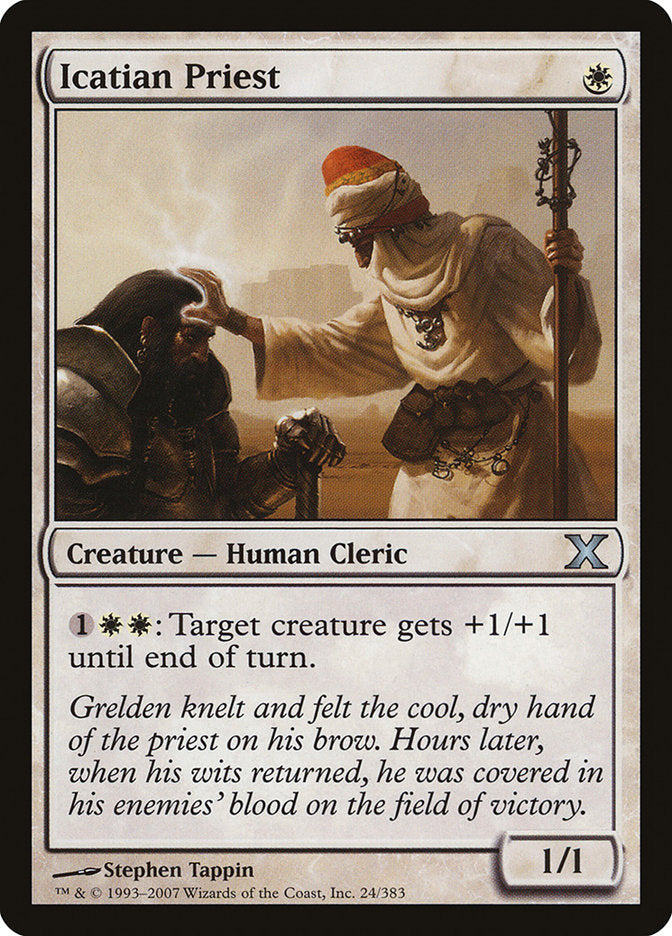Magic | Icatian Priest [Tenth Edition] | The Nerd Merchant