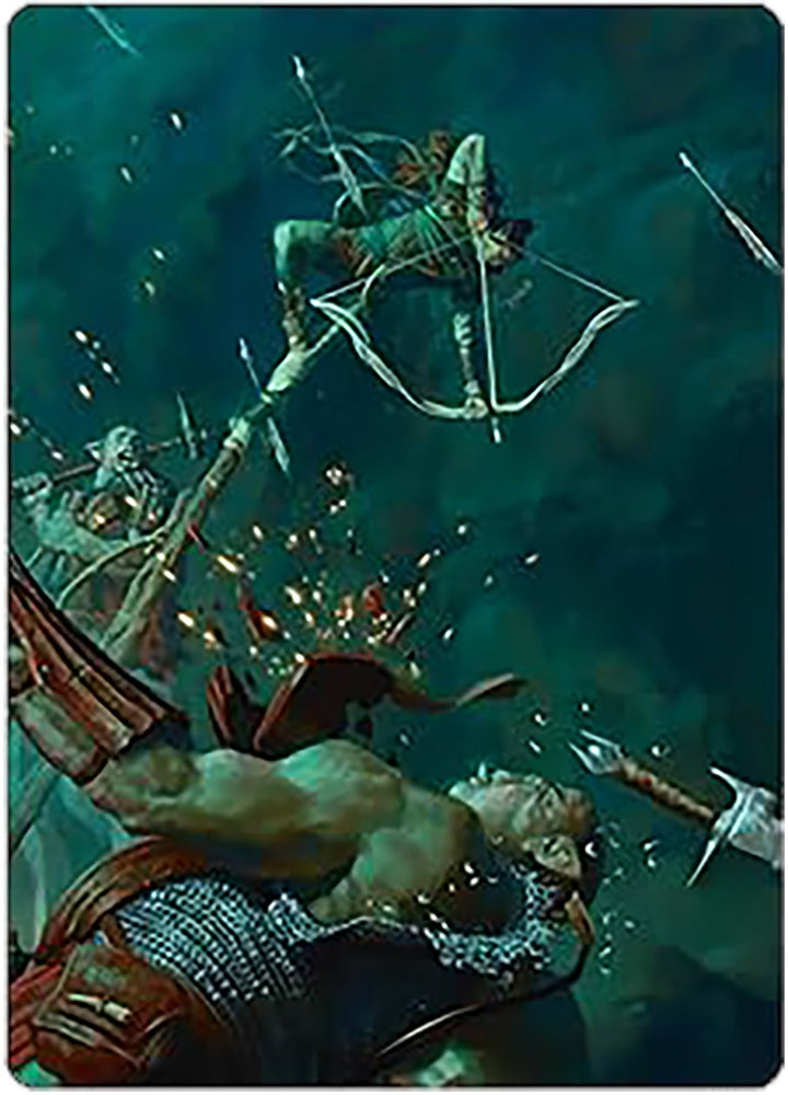 Magic | Legolas's Quick Reflexes Art Card [The Lord of the Rings: Tales of Middle-earth Art Series] | The Nerd Merchant