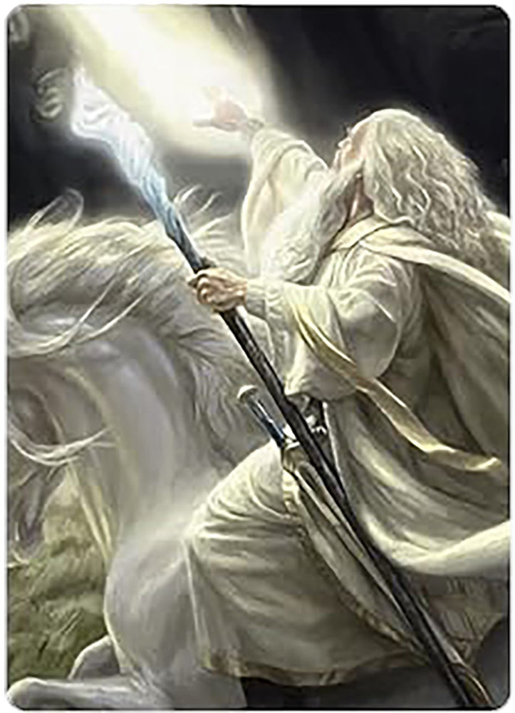 Magic | Gandalf of the Secret Fire Art Card [The Lord of the Rings: Tales of Middle-earth Art Series] | The Nerd Merchant