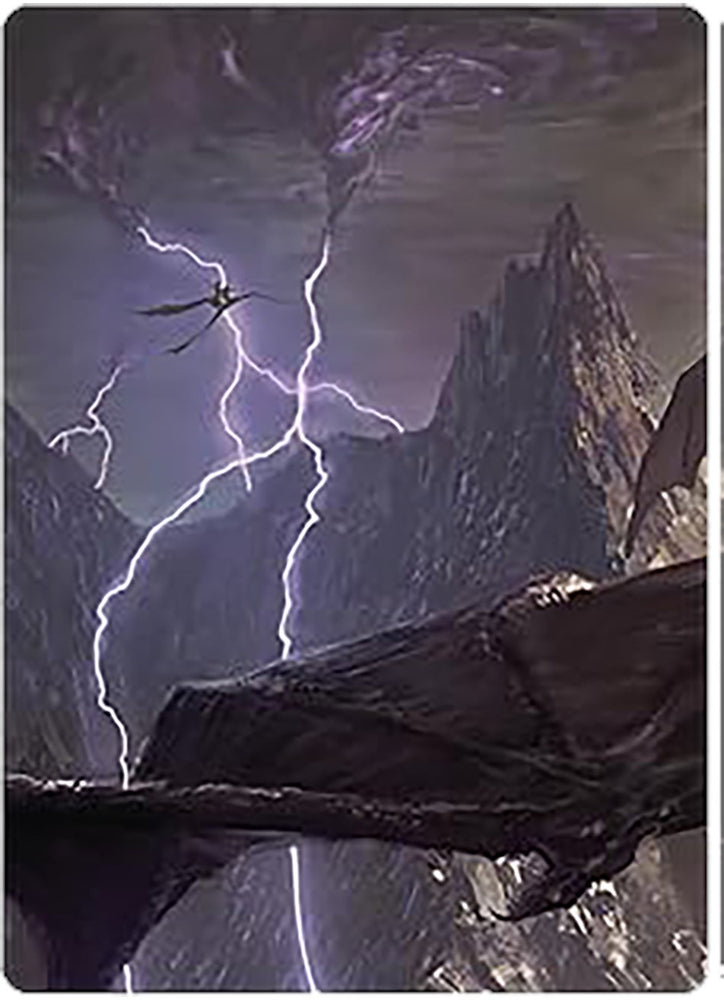 Magic | Call Forth the Tempest Art Card [The Lord of the Rings: Tales of Middle-earth Art Series] | The Nerd Merchant