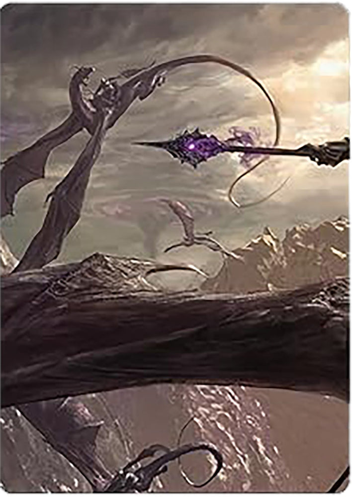 Magic | Nazgul Battle-Mace Art Card [The Lord of the Rings: Tales of Middle-earth Art Series] | The Nerd Merchant