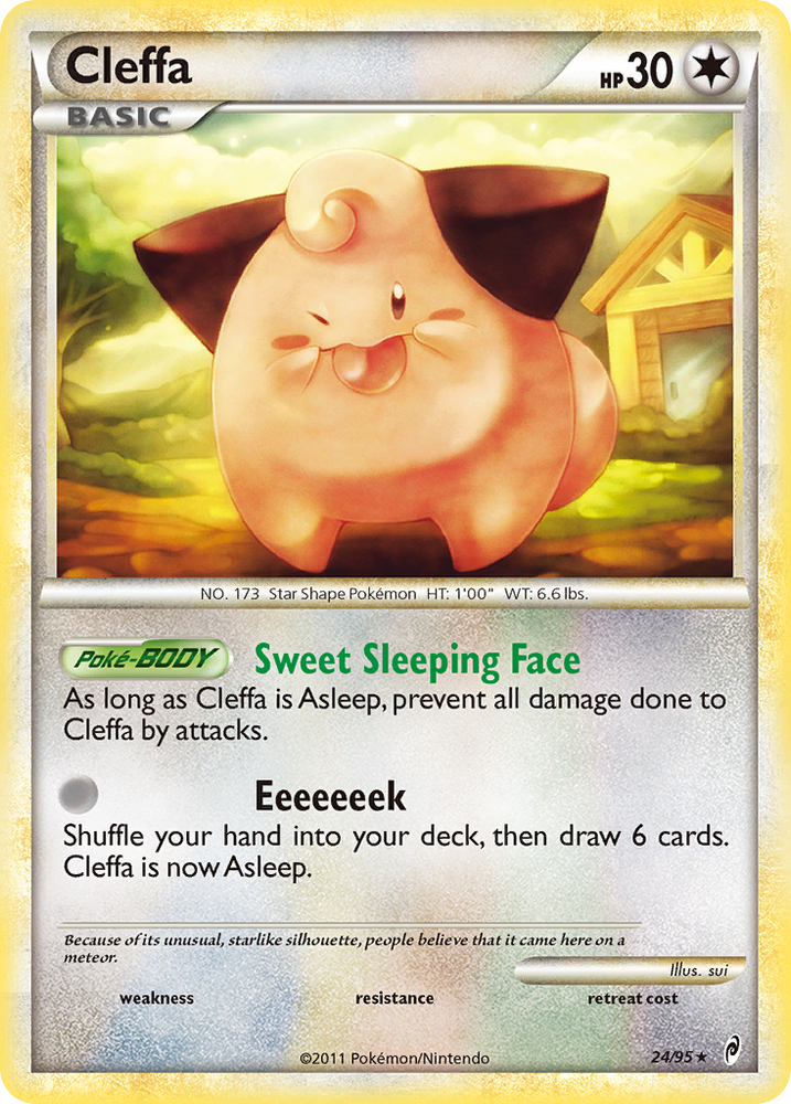 Pokemon | Cleffa (24/95) [HeartGold & SoulSilver: Call of Legends] | The Nerd Merchant