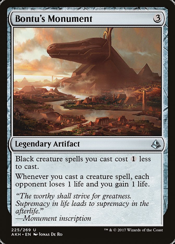 Magic | Bontu's Monument [Amonkhet] | The Nerd Merchant