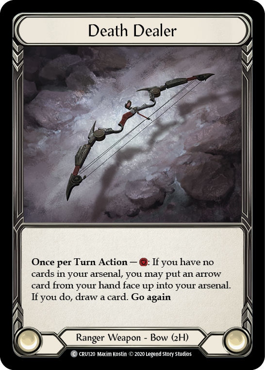 Flesh and Blood TCG | Death Dealer [CRU120] (Crucible of War)  1st Edition Normal | The Nerd Merchant