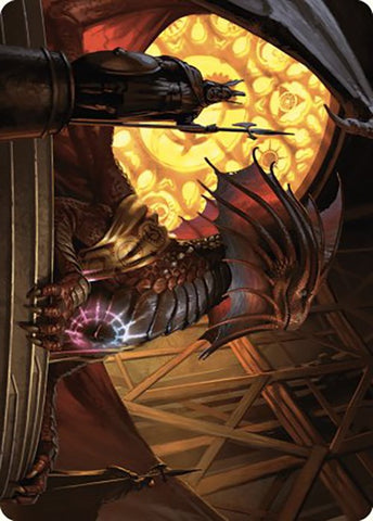 Magic | Niv-Mizzet, Guildpact Art Card (21/49) [Murders at Karlov Manor Art Series] | The Nerd Merchant