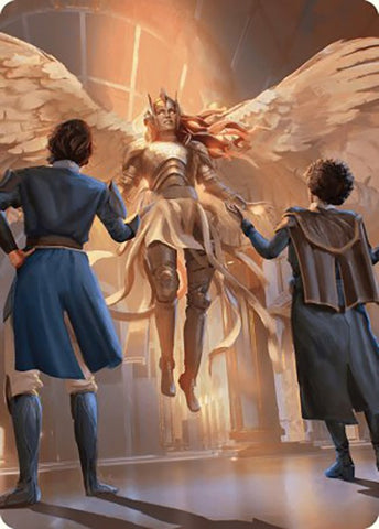 Magic | Demand Answers Art Card [Murders at Karlov Manor Art Series] | The Nerd Merchant