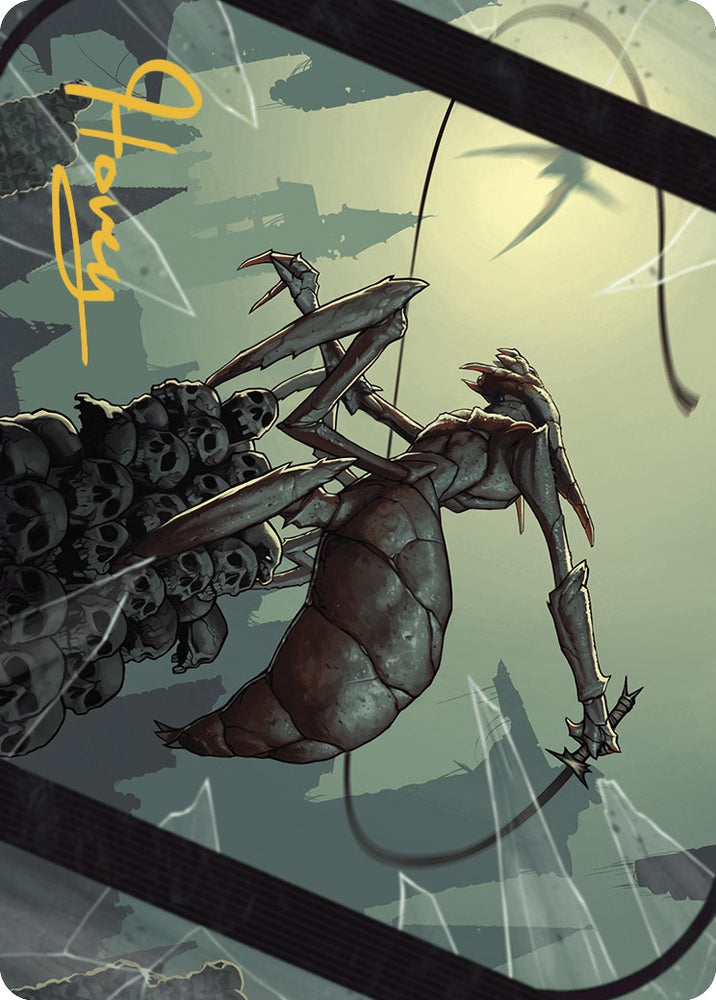 Magic | Kraul Whipcracker Art Card (Gold-Stamped Signature) [Murders at Karlov Manor Art Series] | The Nerd Merchant