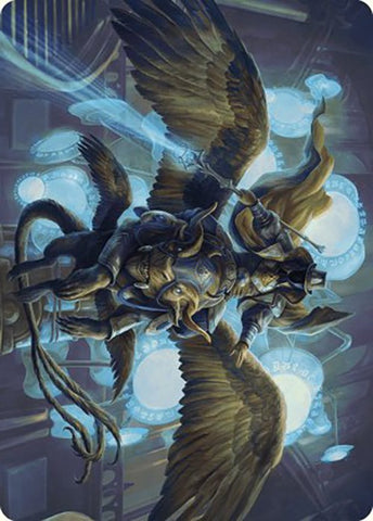 Magic | Ezrim, Agency Chief Art Card [Murders at Karlov Manor Art Series] | The Nerd Merchant