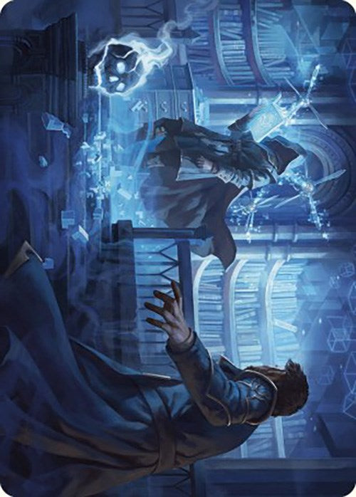 Magic | Intrude on the Mind Art Card [Murders at Karlov Manor Art Series] | The Nerd Merchant