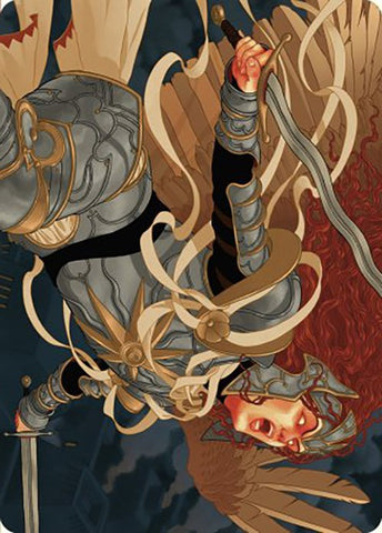 Magic | Aurelia, the Law Above Art Card (41/49) [Murders at Karlov Manor Art Series] | The Nerd Merchant