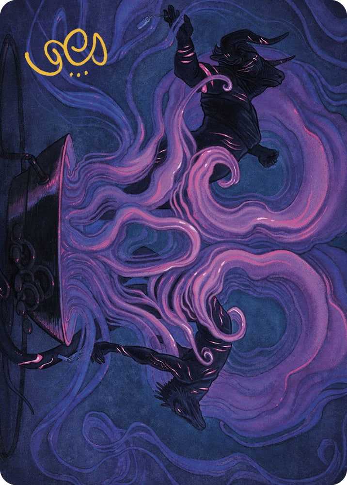 Magic | Macabre Reconstruction Art Card (Gold-Stamped Signature) [Murders at Karlov Manor Art Series] | The Nerd Merchant