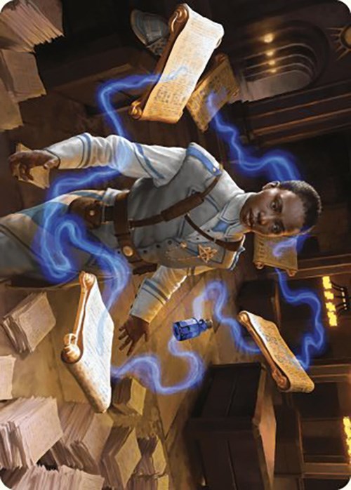 Magic | Case File Auditor Art Card [Murders at Karlov Manor Art Series] | The Nerd Merchant