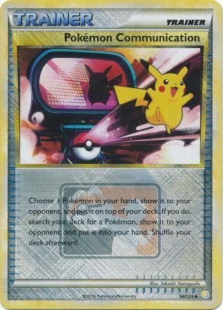 Pokemon | Pokemon Communication (98/123) (League Promo) [HeartGold & SoulSilver: Base Set] | The Nerd Merchant