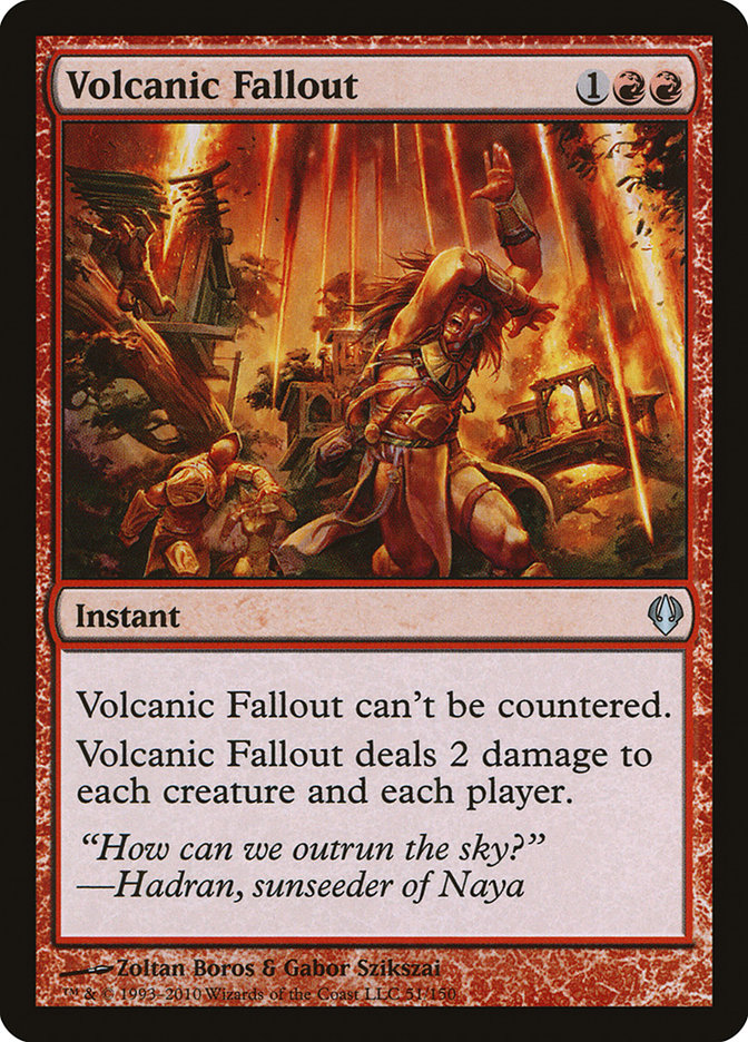 Magic | Volcanic Fallout [Archenemy] | The Nerd Merchant