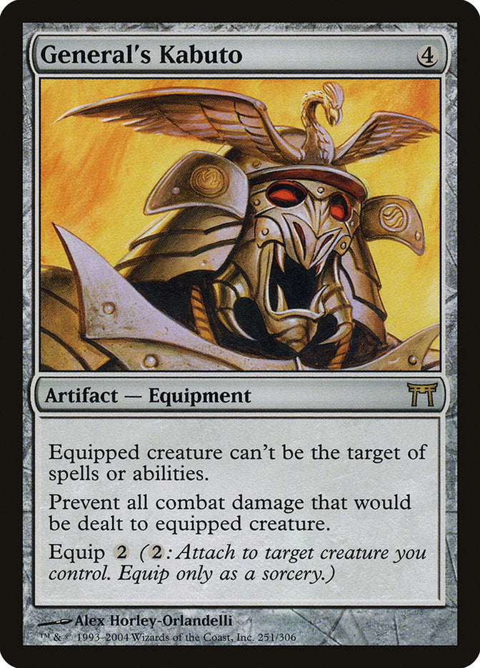 Magic | General's Kabuto [Champions of Kamigawa] | The Nerd Merchant