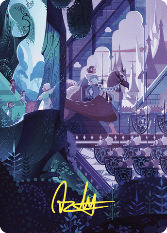 Magic | As Foretold Art Card (Gold-Stamped Signature) [Wilds of Eldraine Art Series] | The Nerd Merchant