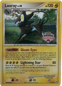 Pokemon | Luxray (7/130) (National Championship Promo) [Diamond & Pearl: Base Set] | The Nerd Merchant