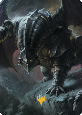 Magic | Chardalyn Dragon Art Card (Gold-Stamped Signature) [Commander Legends: Battle for Baldur's Gate Art Series] | The Nerd Merchant