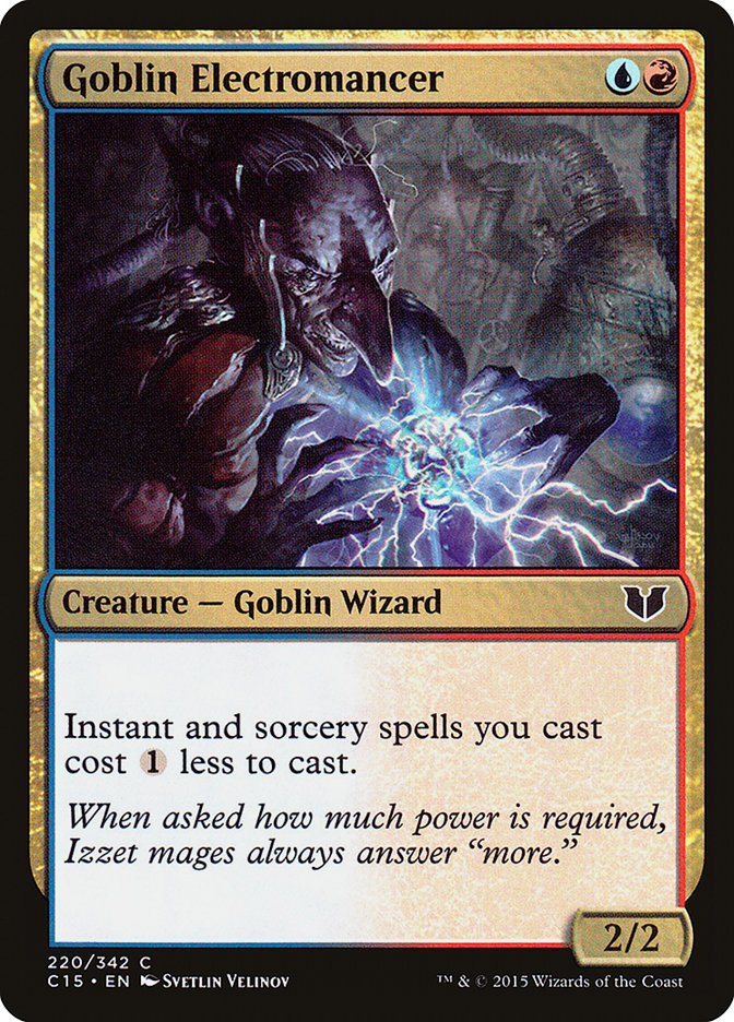 Magic | Goblin Electromancer [Commander 2015] | The Nerd Merchant