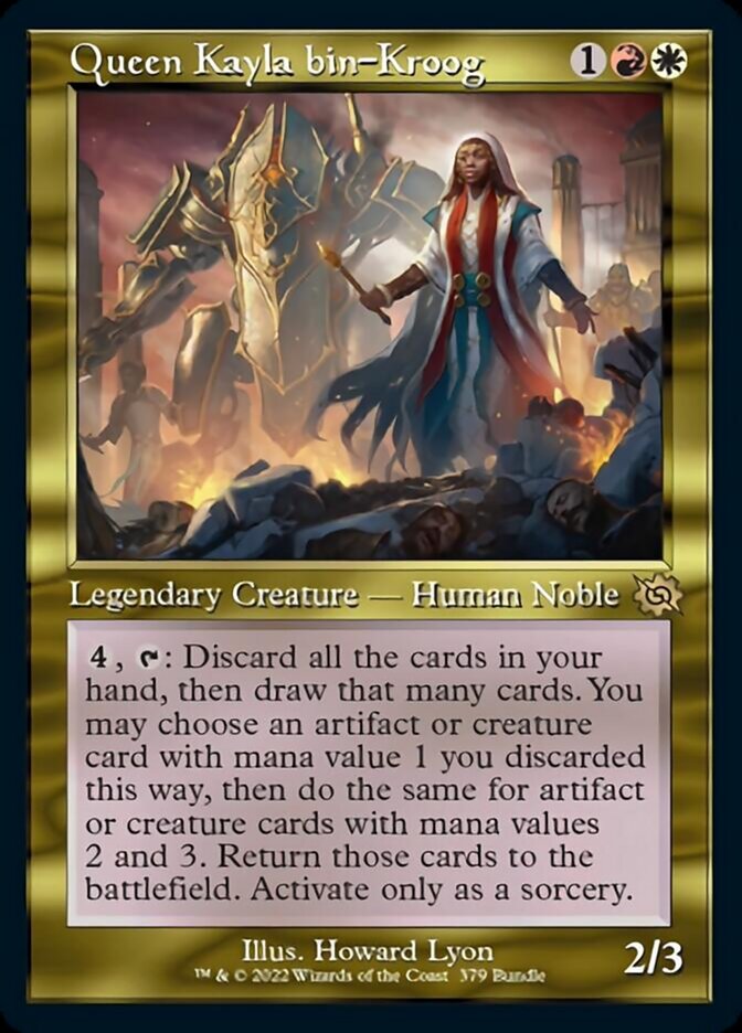 Magic | Queen Kayla bin-Kroog (Retro) (Bundle) [The Brothers' War] | The Nerd Merchant
