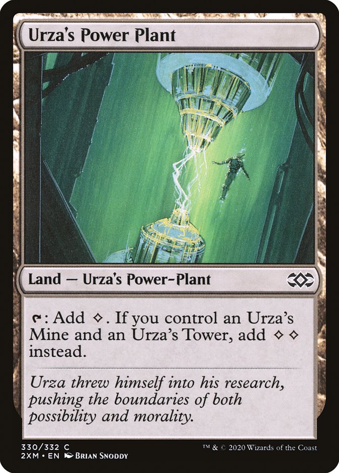 Magic | Urza's Power Plant [Double Masters] | The Nerd Merchant