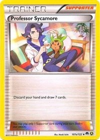Pokemon | Professor Sycamore (107a/122) (Alternate Art Promo) [XY: BREAKpoint] | The Nerd Merchant