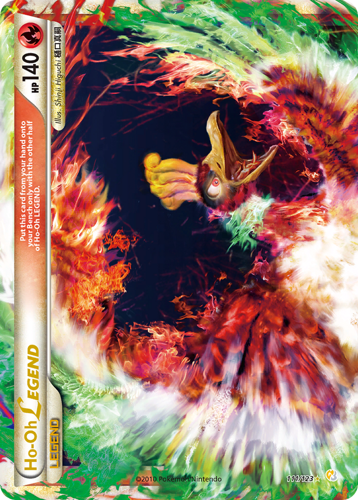 Pokemon | Ho-Oh LEGEND (111/123) [HeartGold & SoulSilver: Base Set] | The Nerd Merchant
