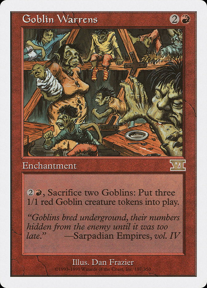 Magic | Goblin Warrens [Classic Sixth Edition] | The Nerd Merchant