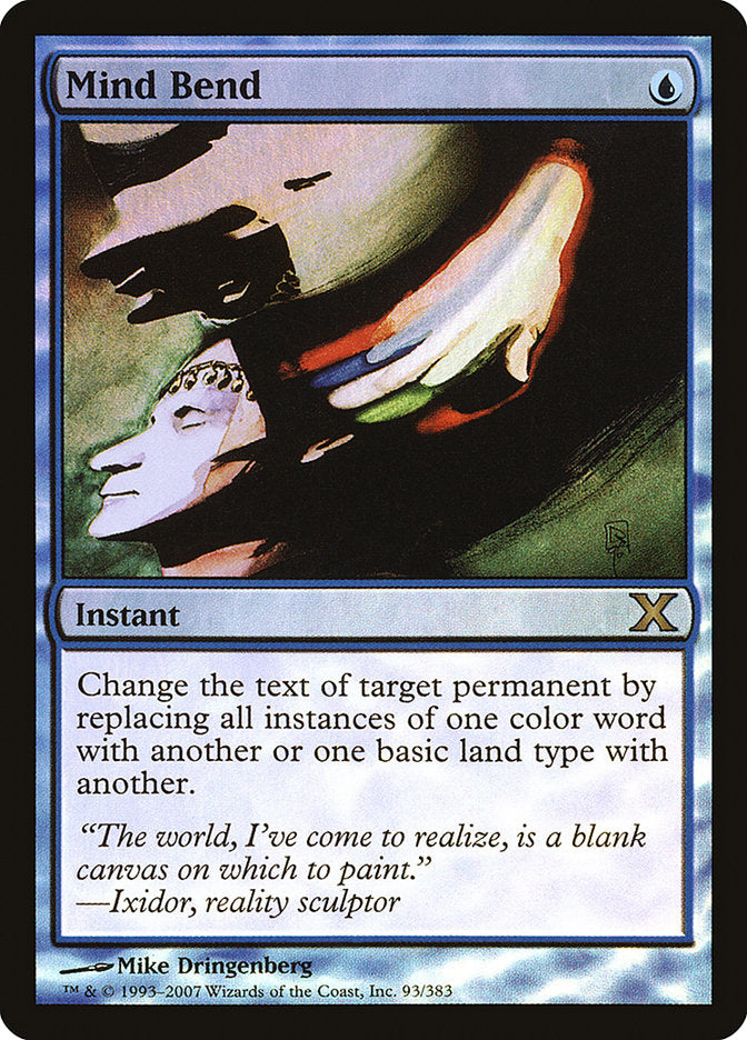Magic | Mind Bend (Premium Foil) [Tenth Edition] | The Nerd Merchant