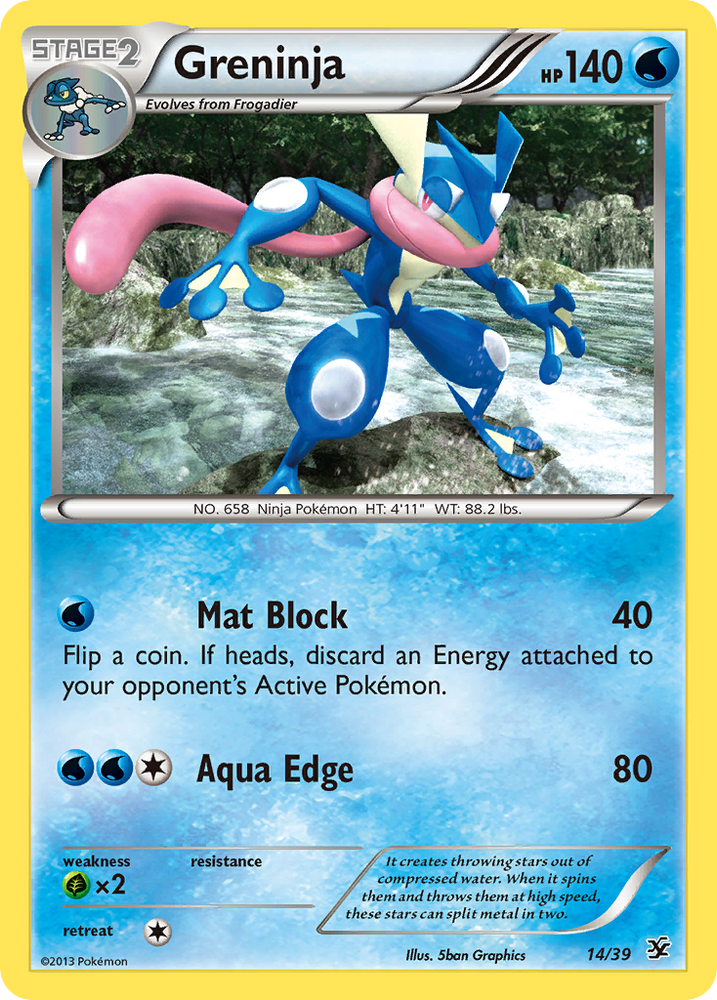 Pokemon| Greninja (14/39) [XY: Kalos Starter Set] | The Nerd Merchant
