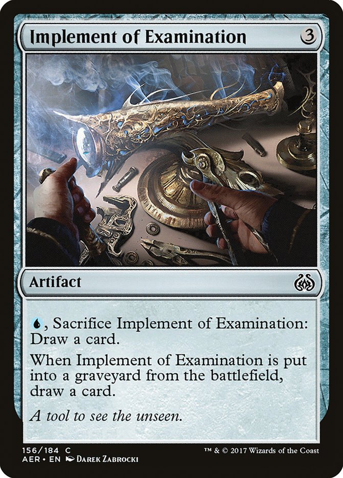 Magic | Implement of Examination [Aether Revolt] | The Nerd Merchant