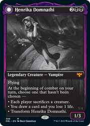 Magic | Henrika Domnathi // Henrika, Infernal Seer [Innistrad: Double Feature] | The Nerd Merchant