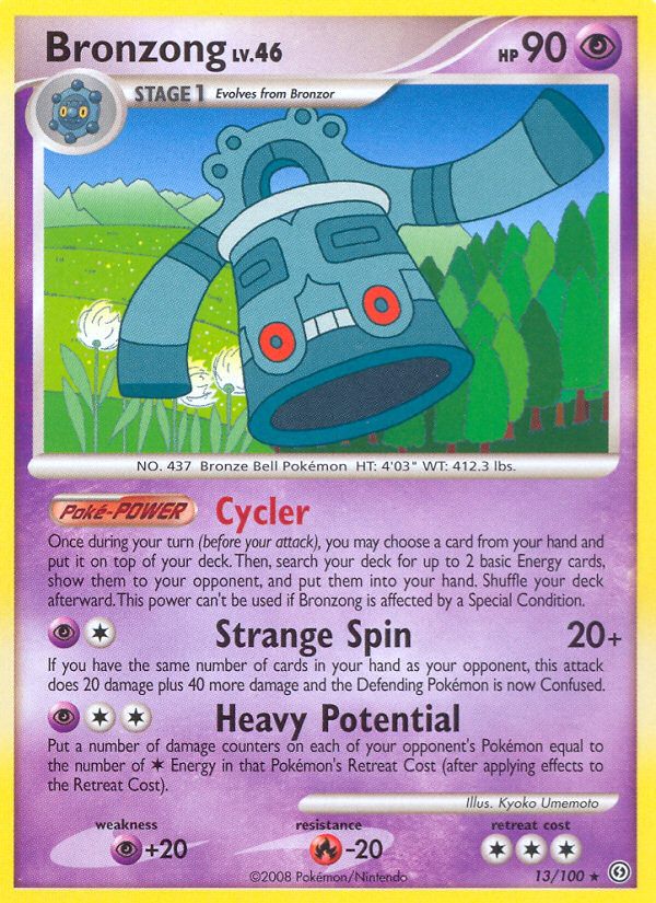 Pokemon | Bronzong (13/100) [Diamond & Pearl: Stormfront] | The Nerd Merchant
