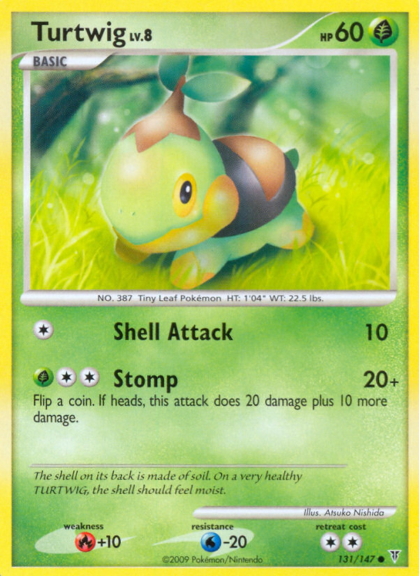 Pokemon | Turtwig (131/147) [Platinum: Supreme Victors] | The Nerd Merchant