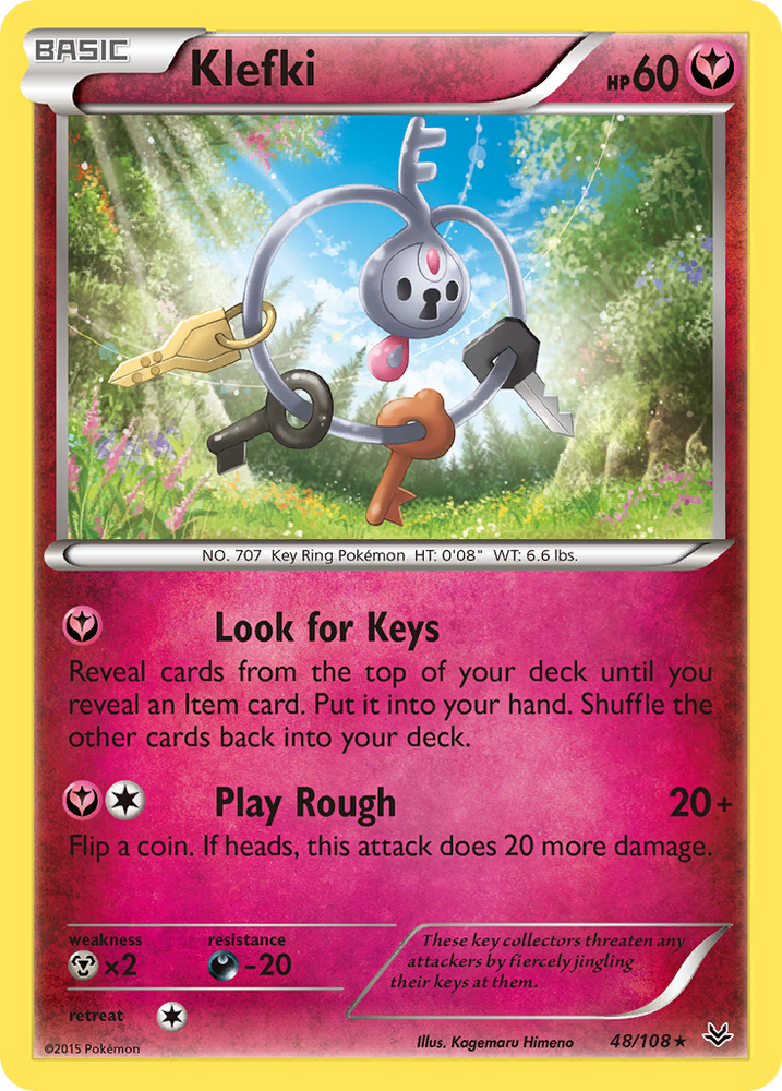 Pokemon | Klefki (48/108) [XY: Roaring Skies] | The Nerd Merchant