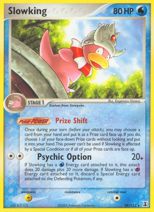 Pokemon | Slowking (28/113) [EX: Delta Species] | The Nerd Merchant