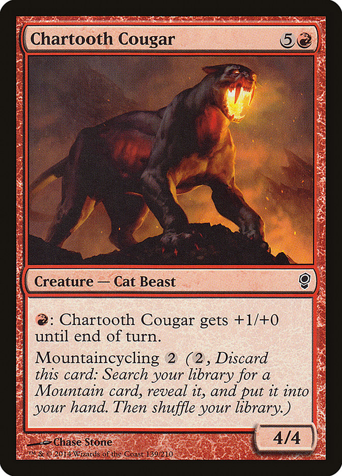 Magic | Chartooth Cougar [Conspiracy] | The Nerd Merchant