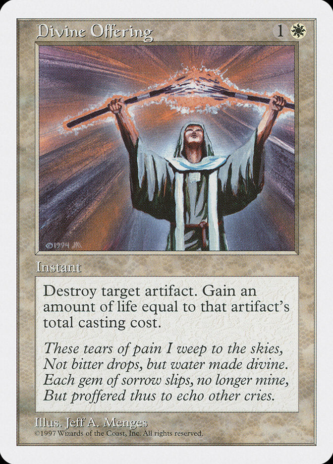 Magic | Divine Offering [Fifth Edition] | The Nerd Merchant
