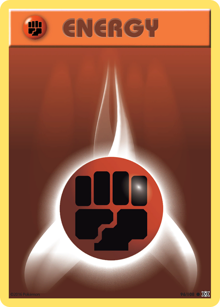 Pokemon | Fighting Energy (96/108) [XY: Evolutions] | The Nerd Merchant
