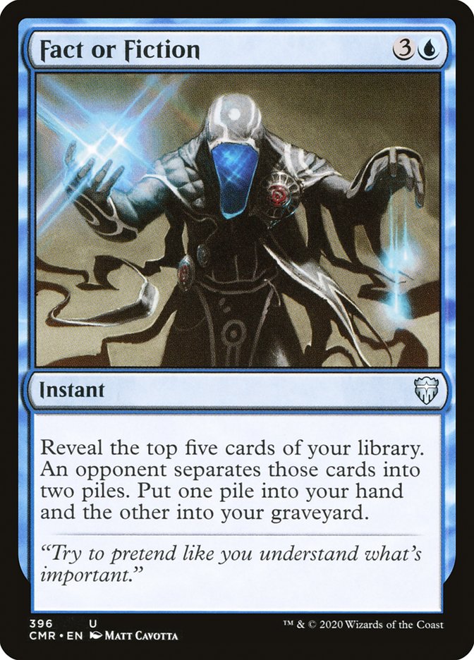 Magic | Fact or Fiction [Commander Legends] | The Nerd Merchant