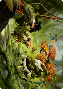 Magic | Commune with Spirits Art Card [Kamigawa: Neon Dynasty Art Series] | The Nerd Merchant