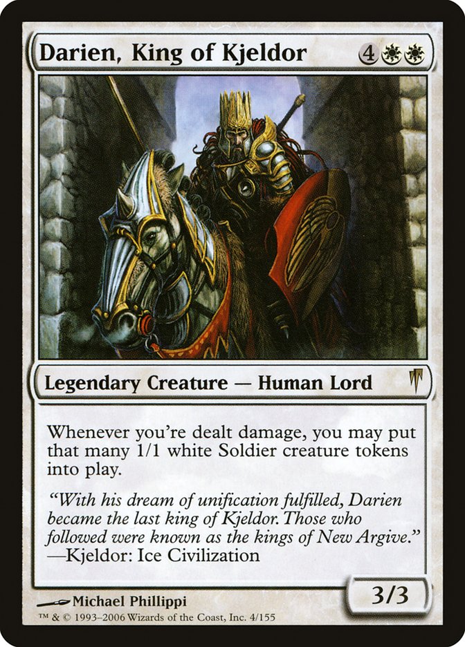 Magic | Darien, King of Kjeldor [Coldsnap] | The Nerd Merchant