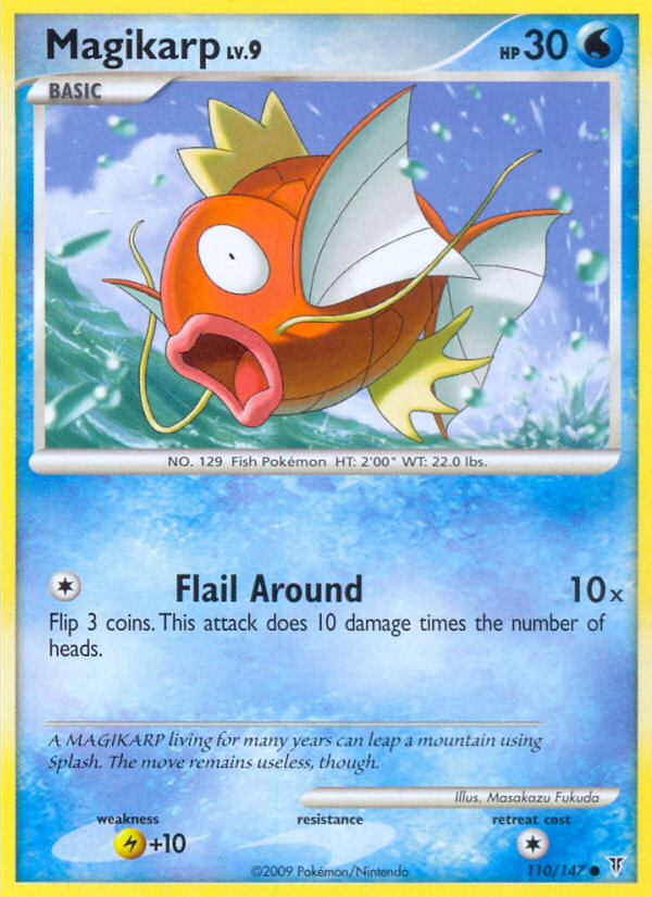 Pokemon | Magikarp (110/147) [Platinum: Supreme Victors] | The Nerd Merchant