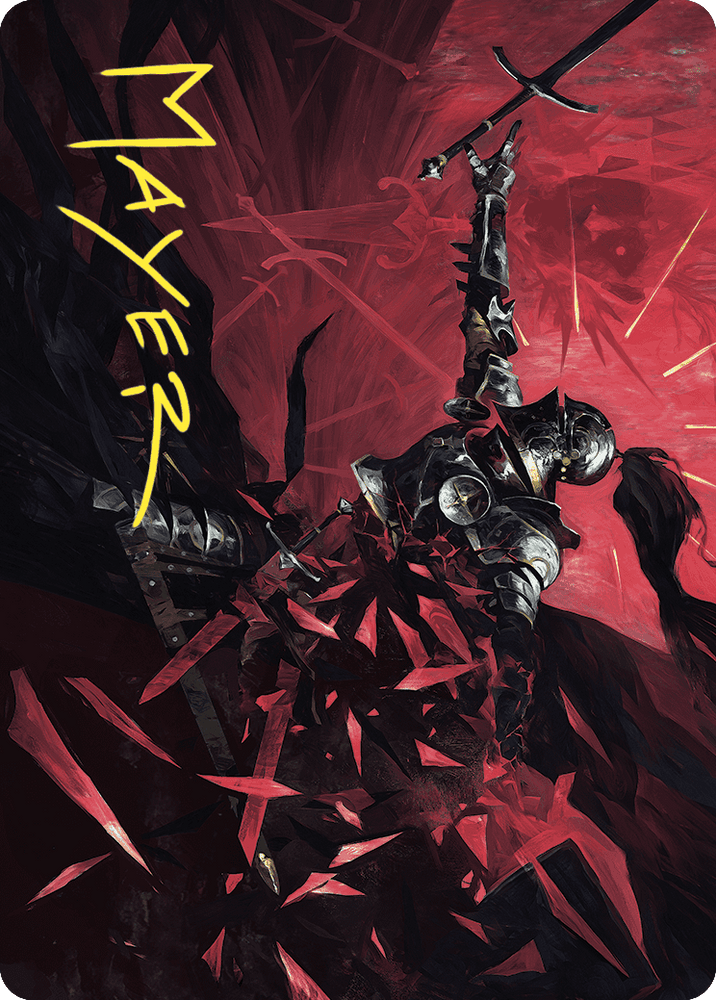 Magic | Shatter the Oath Art Card (Gold-Stamped Signature) [Wilds of Eldraine Art Series] | The Nerd Merchant