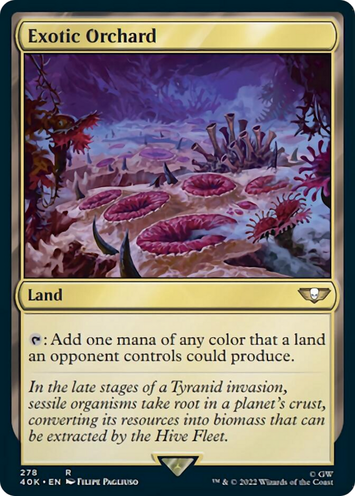 Magic | Exotic Orchard (Surge Foil) [Warhammer 40,000] | The Nerd Merchant