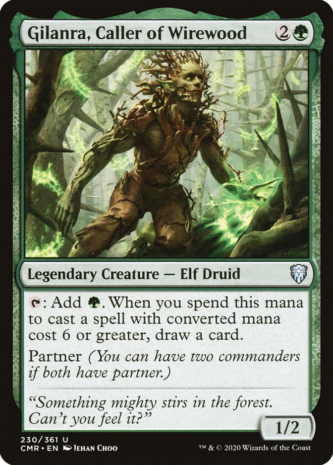 Magic | Gilanra, Caller of Wirewood [Commander Legends] | The Nerd Merchant