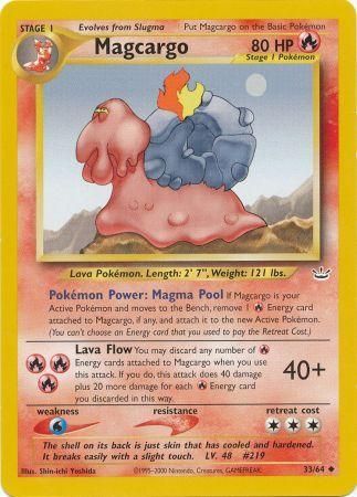 Pokemon | Magcargo (33/64) [Neo Revelation Unlimited] | The Nerd Merchant
