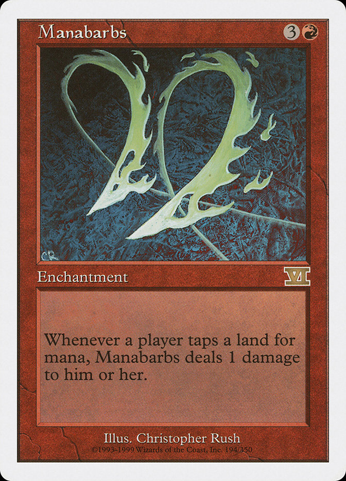 Magic | Manabarbs [Classic Sixth Edition] | The Nerd Merchant